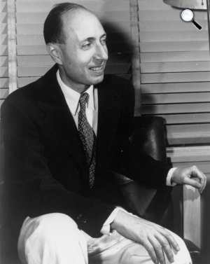 Wigner Jenő (Eugene P. Wigner) (1902-1995) Nobel-díjas magyar születésű amerikai fizikus (Fotó: Emilio Segrè Visual Archives)