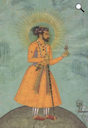 Bichitr: Sah Dzsehán (1592-1666) indiai uralkodó, a Tadzs Mahal építtetője, c. 1630 (Fotó: Chester Beatty könyvtár/Wikimédia)