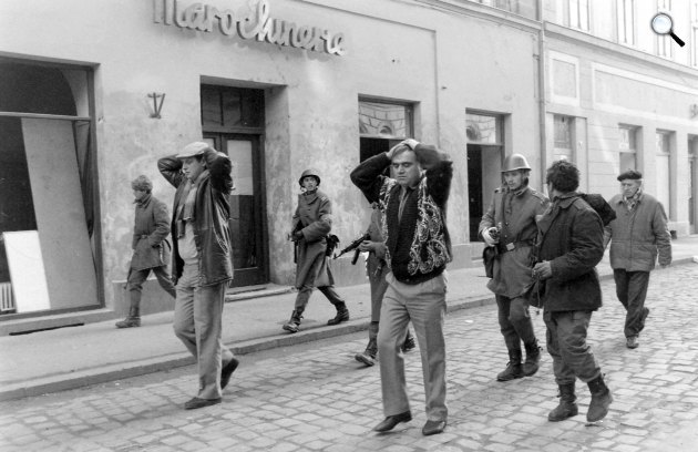 Romániai forradalom, Temesvár, 1989 (Fotó: Fortepan/Urbán Tamás)