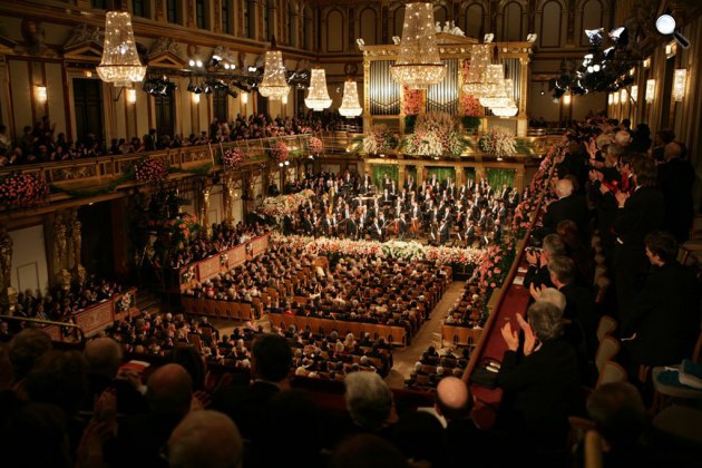Újévi koncert, Bécsi Filharmonikusok, Bécs (Fotó: wienerphilharmoniker.at/Jeannette Handler)