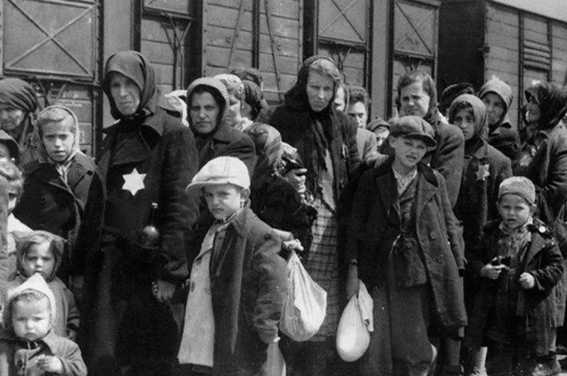 Vagon az auschwitzi koncentrációs tábor a 2. világháború idején, Lengyelország (Fotó: auschwitz.org)
