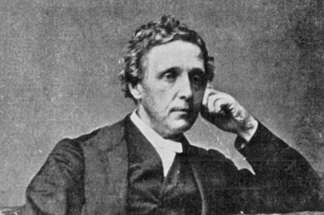 Lewis Carroll (1832-1898) író, matematikus (Fotó: babelio.com)
