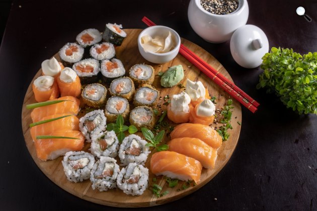 Magyar bor és a japán ételek (Fotó: WEO Media)