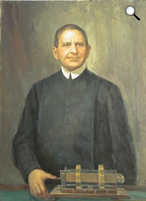 Jedlik Ányos (1800-1895) természettudós, akadémikus, feltaláló portréja (Fotó: mapio.net)