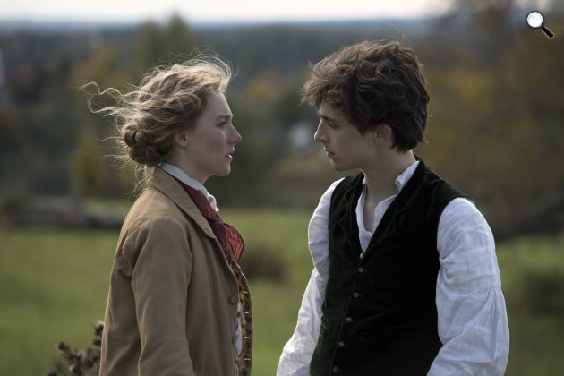Kisasszonyok - Saoirse Ronan és Timothée Chalamet, 2019 (Fotó: InterCom)