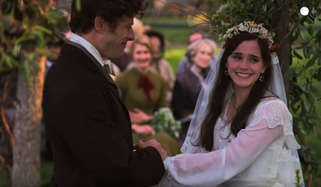 Kisasszonyok - Emma Watson és James Norton, 2019 (Fotó: InterCom)