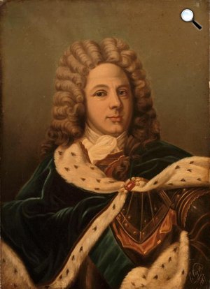 Louis de Rouvroy de Saint-Simon (1675-1755) herceg, francia emlékirat-író portréja (Fotó: Wikimédia)