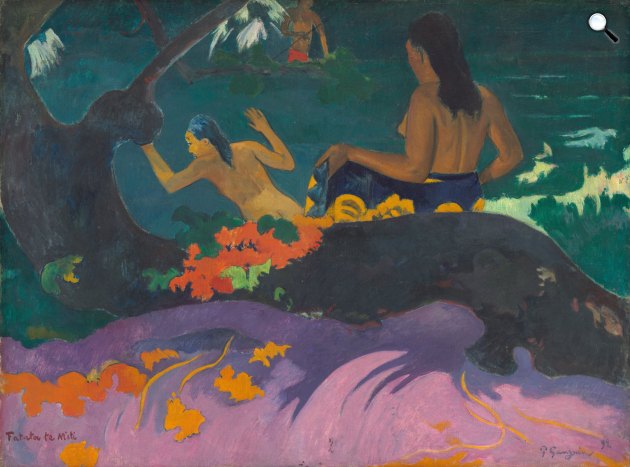 Paul Gauguin: Fatata te Miti (By the Sea), 1892 (Fotó: Washington Nemzeti Galéria/Pannon Entertainment)