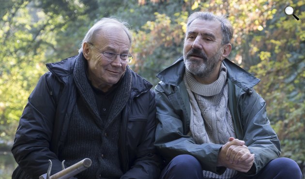 Szabó István - Zárójelentés - Klaus Maria Brandauer és Eperjes Károly, 2020 (Fotó: InterCom)