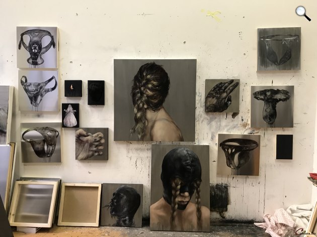 Verebics Ágnes képzőművész alkotásai (Fotó: az alkotó fotója)