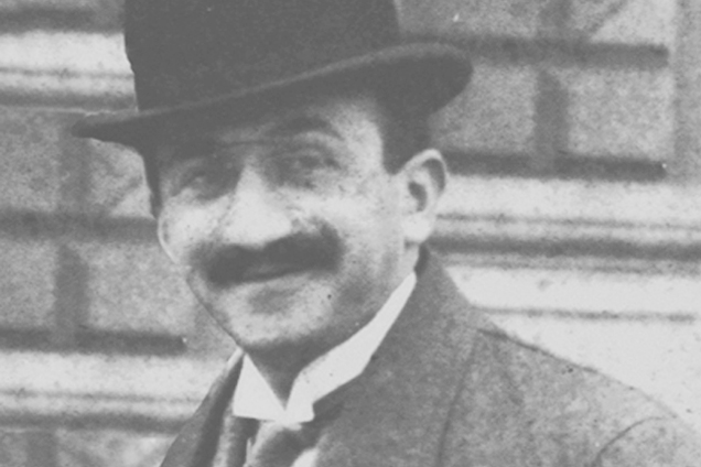 Fenyő Miksa (1877-1972) író, a Nyugat egyik alapító tagja, kritikus (Fotó: PIM)