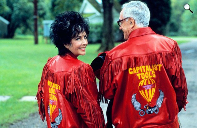 Elizabeth Taylor (1932-2011) színésznő és Malcolm Forbes (1919-1990) sajtómágnás (Fotó: Zimbio)