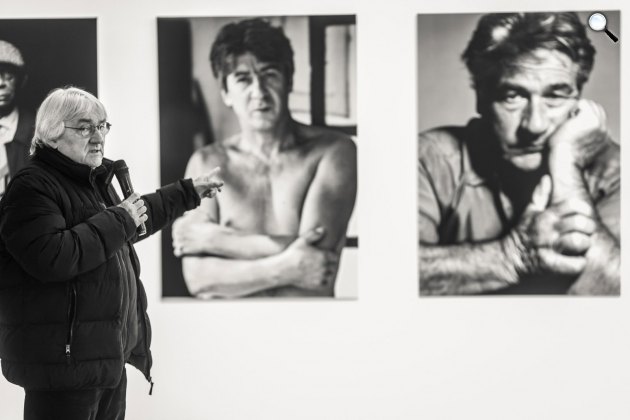 Kleb Attila: Closer - Koltai Lajos a Godot Kortárs Művészeti Intézetben, 2020 (Fotó: Cserkuti György/Kleb Attila/@attilaklebphotography/Facebook)