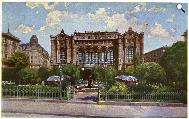 Vigadó tér, a Pesti Vigadó épülete, Budapest (Fotó: vigado.hu)