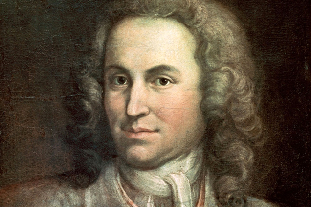 Ismeretlen művész: Johann Sebastian Bach (1685-1750) zeneszerző fiatalkori portréja (Fotó: classicfm.com)