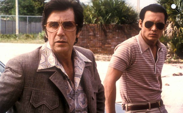 Fedőneve: Donnie Brasco - Al Pacino és Johnny Depp, 1997 (Fotó: listal.com)