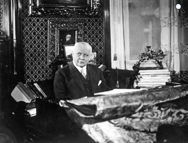 Lehár Ferenc (1870-1948) zeneszerző, operettkomponista, karmester (Fotó: Wikipédia)