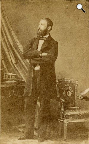  Klapka György (1820-1892) tábornok, politikus, Párizs, 1860-as évek (Fotó: flickr.com)