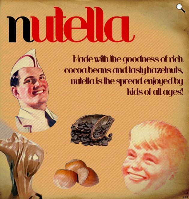 Nutella mogyorókrém hirdetése, Ferrero (Fotó: ferrero.com)