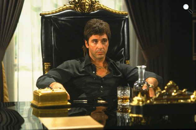 A sebhelyesarcú - Al Pacino, 1983 (Fotó: listal.com)