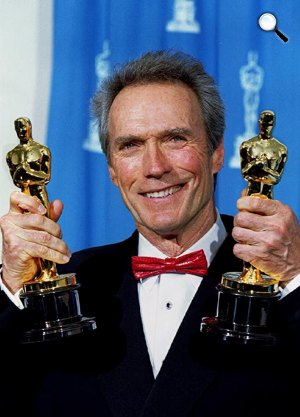 Clint Eastwood Oscar-díjas filmszínész, rendező, 1993 (Fotó: Listal.com)
