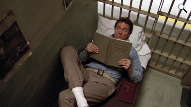Szökés Alcatrazból - Clint Eastwood, 1979 (Fotó: listal.com)