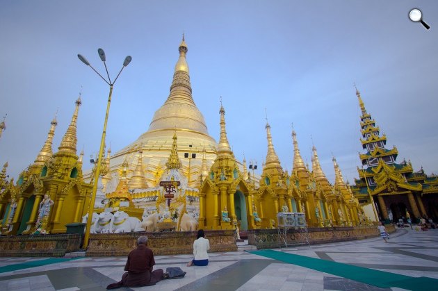 Shwedagon-pagoda - a világ legnagyobb buddhista pagodája, Yangon, Mianmar (Fotó: Pixabay)