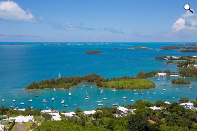Bermudák Dél-Karolina állam partjaitól kilencszáz kilométerre (Fotó: Pixabay)