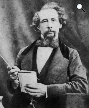 Charles Dickens (1812-1870), angol író (Fotó: babelio.com)