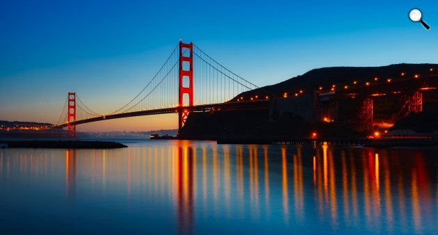 Az ikonikus Golden Gate híd - az Amerikai Egyesült Államok második leghosszabb függőhídja (Fotó: Pixabay)