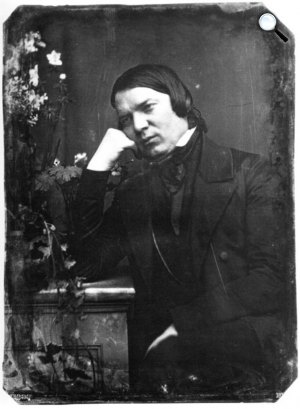 Robert Schumann (1810-1856) német zeneszerző, a zenei romantika egyik legnagyobb lírikusa (Fotó: last.fm)