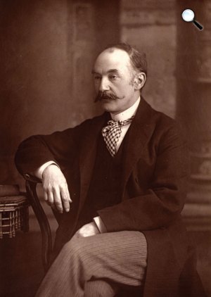 Thomas Hardy OM (1840-1928), angol költő és regényíró, 1890 (Fotó: poets.org)