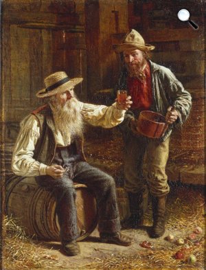 Thomas Waterman Wood: Új almabor, 1868 körül (Fotó: Brooklyn Museum)