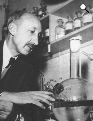 Hevesy György (1885-1966) Nobel-díjas kémikus, vegyész (Fotó: Wikipédia)