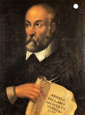 Andrea Palladio (1508-1580) reneszánsz építész portréja (Fotó: Wikimédia)
