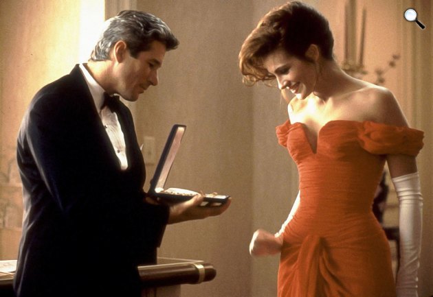 Micsoda nő! (Pretty Woman) - Julia Roberts és Richard Gere, 1990 (Fotó:  Paramount Channel)