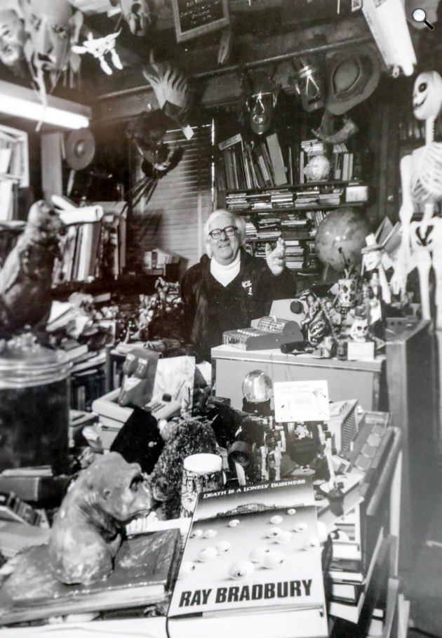 Ray Bradbury (1920-2012) amerikai író, a science fiction irodalom egyik óriása (Fotó: Facebook/@RayBradburyAuthor)