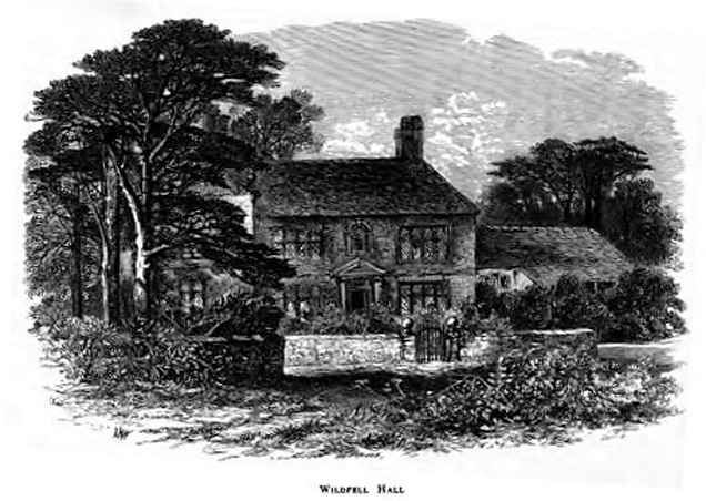 Wimperis: Wildfell Hall - Charlotte Brontë Windfell asszonya c. regényében szereplő ház (Fotó: brontefamily.org)