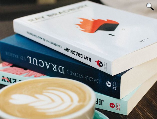 Agave könyvek és kávézó (Fotó: Agave)