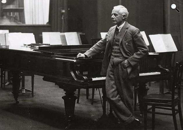 Bartók Béla (1881-1945) zeneszerző, népzenekutató (Fotó: OSZK)