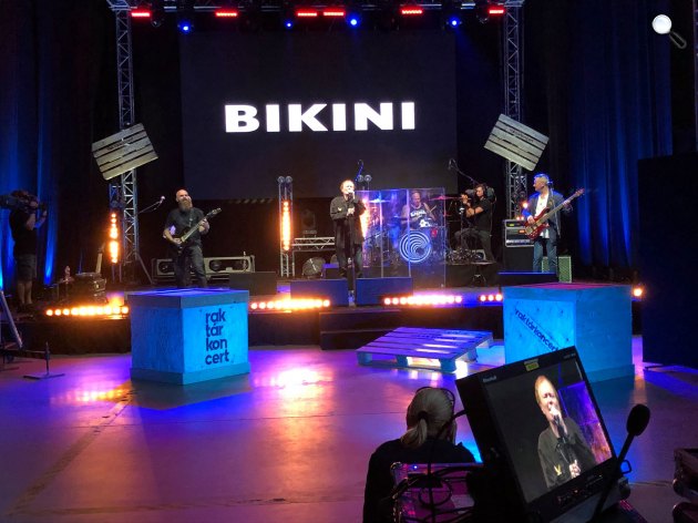 Bikini együttes - Raktárkoncert, 2020 (Fotó: Bikini/Facebook)