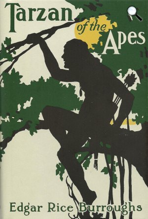 Edgar Rice Burroughs: Tarzan a majomember, 1914-es első kiadásának borítója (Fotó: tarzan.org)