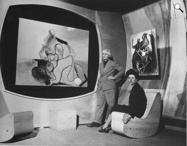 Peggy Guggenheim (1898-1979) műgyűjtő és műpártoló (Fotó: Pannonia Entertainment)