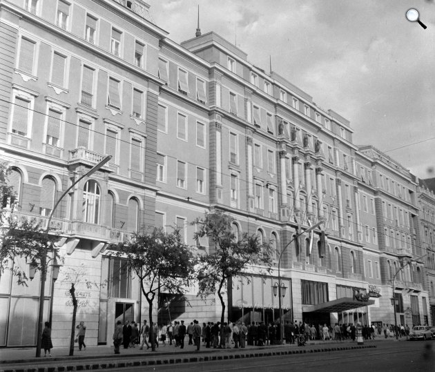 Royal Szálló, Budapest, 1961 (Fotó: Fortepan/Bauer Sándor)