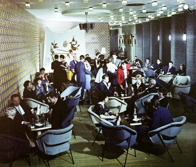 Vendégek a Royal Szállóban, Budapest, 1962 (Fotó: Fortepan/Bauer Sándor)