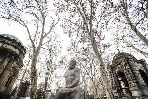 Ady Endre (1877-1919) költő, publicista sírja, Fiumei sírkert, Budapest (Fotó: MTI/Mónus Márton)