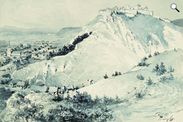 Háry Gyula: Rozsnyó vára, 1900 körül (Fotó: MNG)