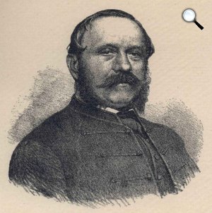 báró Kemény Zsigmond (1814-1875), író, politikus arcképe (Fotó: Vasárnapi Ujság/OSZK)