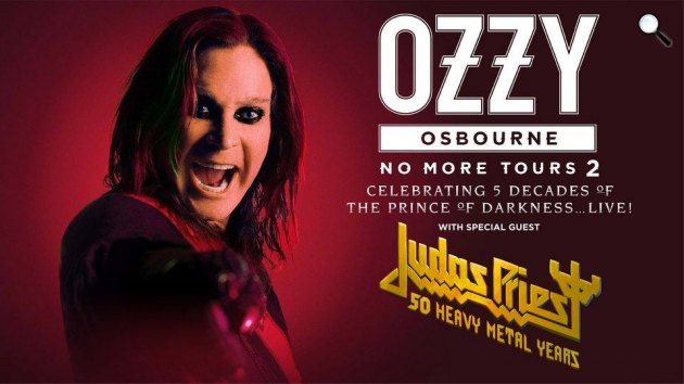 Ozzy Osbourne No More Tours 2 turné, előzenekar: a Judas Priest - plakát (Fotó: Facebook/@ozzyosbourne)