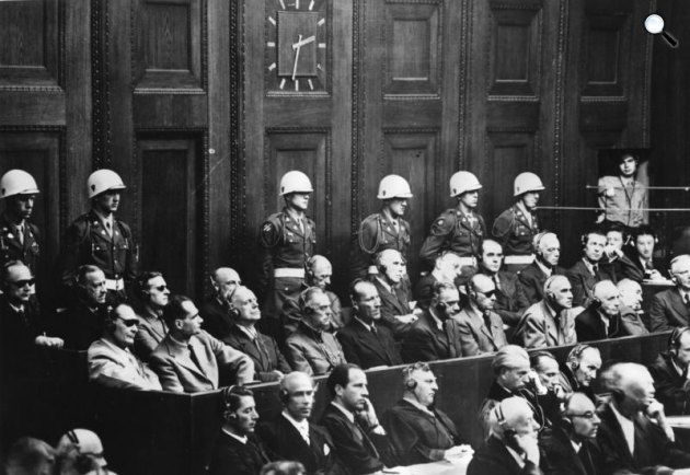 A 2. világháború befejeztével, 1945. november 20-án kezdődött az észak-bajorországi Nürnbergben a német háborús főbűnösök pere (Fotó: Wikimédia/Bundes Archiv)
